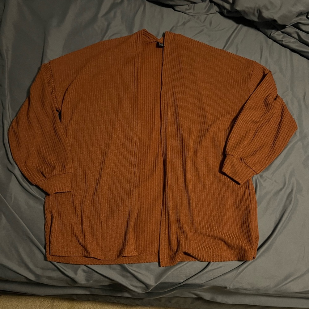 Lantern Sleeve Cardigan